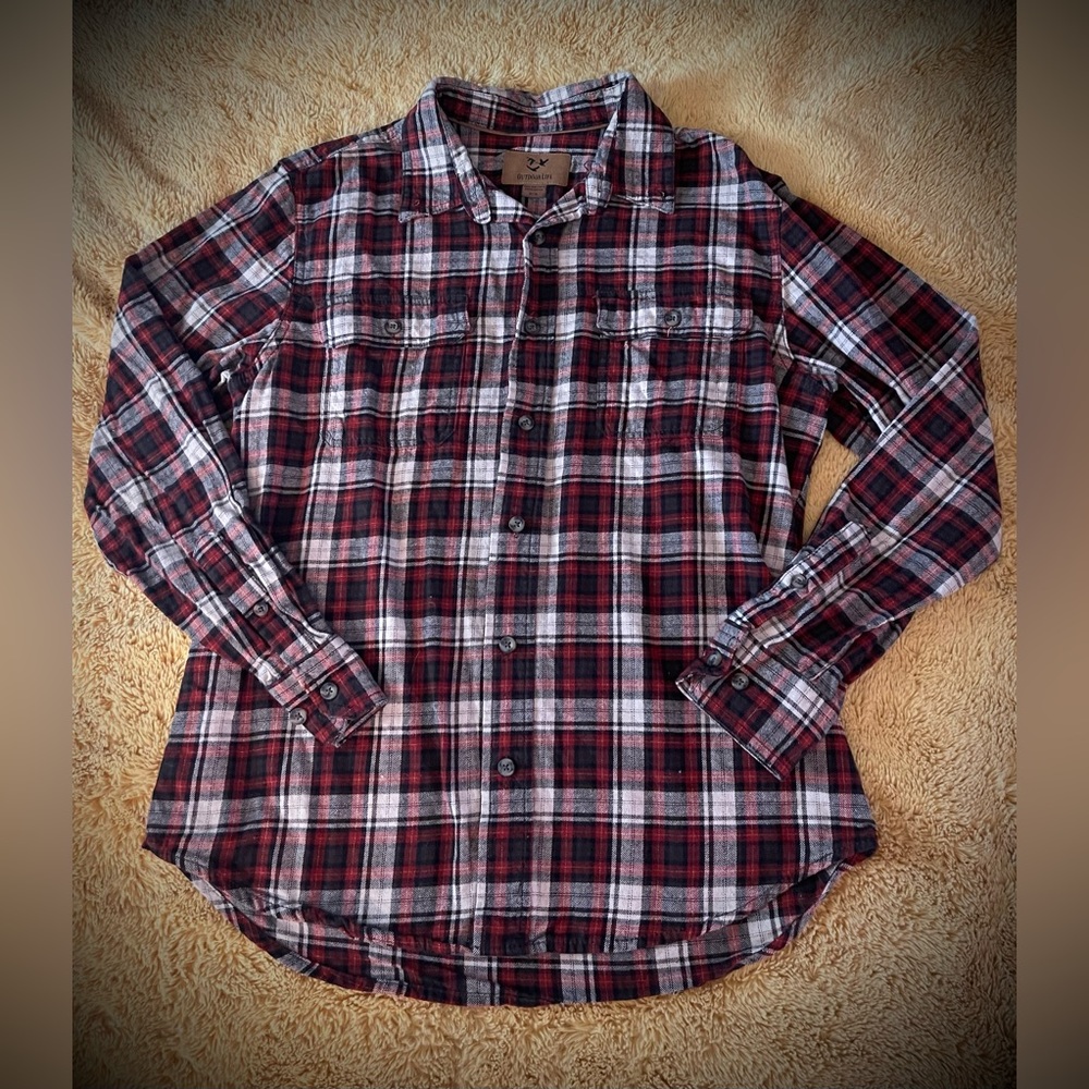 Flannel button down shirt